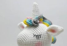 Amigurumi örgü oyuncak unicorn modeli yapılışı