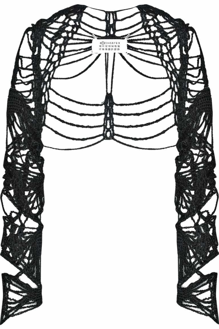 Kolay örümcek örgüden şık bolero yapımı (şemalı)