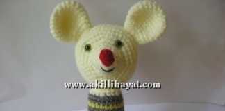Amigurumi örgü bebek çıngırak modeli yapılışı (anlatımlı)