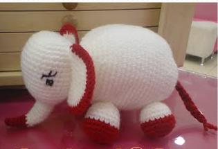 Amigurumi fil tarifi yapılışı (anlatımlı)