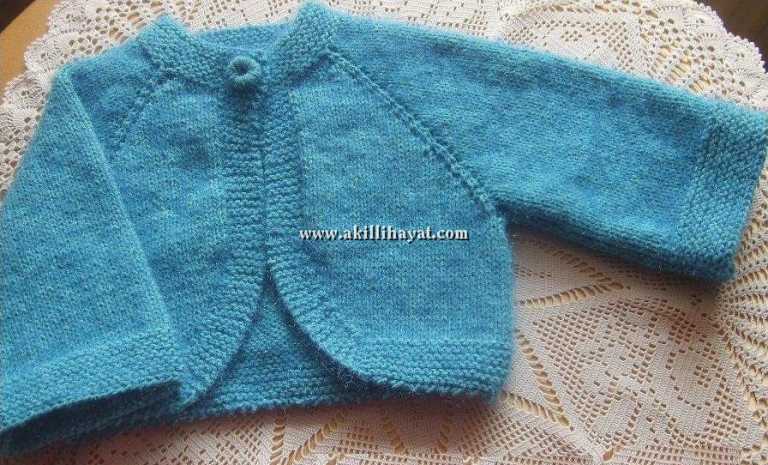 Kız çocuk bolero modeli yapılışı (anlatımlı)