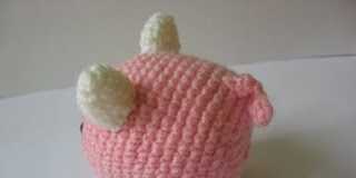 Amigurumi pembe domuz yapımı (açıklamalı)