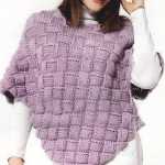 Entrelak örgü pelerin ve entrelak örgü bere (resimli ve anlatımlı)