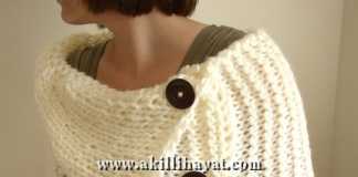 Kolay şal – bolero yapımı (anlatımlı)