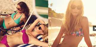Koton 2011 Bikini Ve Mayo Modelleri - Koton fuşya ve ğembe straplez bikini modelleri