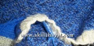 Erkek çocuk yelek ve bere modeli (anlatımlı)