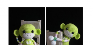 Amigurumi perde tutucu örgü maymun modeli yapılışı anlatımlı