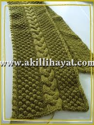 Tek taraf saç örgülü bayan atkısı modeli yapılışı (anlatımlı)