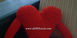 Sebgililer günü için amigurumi kalp bebek yapılışı