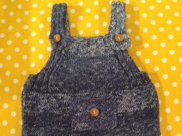 Cepli örgü bebek tulumu modeli yapılışı anlatımlı