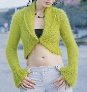 Şık bayan bolero modeli (açıklamalı)